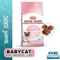 ราคา หมดอายุ4 24 Royal canin Babycat 400g อาหารลูกแมวและแม่แมว (8925256633)