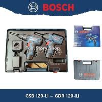 ราคา Bosch Combo set Bosch GDR 120 LI GSB 120 LI 12V Combo Kit GSB 120 Li เป็นสว่านกระแทกเจาะปูนได้ (773556808)