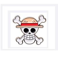 ราคา PAS น่ารัก เครื่องประดับป้าย ของตกแต่งบ้าน การ์ตูน One Piece หมุดเคลือบ อะนิเมะเข็มกลัด หมุดปก (19997101067)