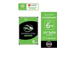 ราคา SEAGATE BarraCuda Compute HDD ST6000DM003 6TB 3 5 5400RPM C 256MB SATA 6GB s ฮาร์ดดิสก์ (12707005545)