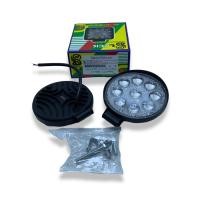 ราคา สปอร์ตไลท์ LCCK LED กลม 4x4 นิ้ว 9 เม็ด บางเม็ดใหญ่ หนา 25 มิล LC 9402 (19421564251)