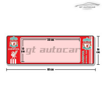 ราคา กรอบป้ายทะเบียนรถยนต์กันน้ำลิเวอร์พูล ลาย Liverpool (20416516406)