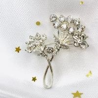 ราคา March jewelry เข็มกลัดประดับ เข็มกลัดเกาหลี เข็มกลัดแฟชั่น เข็มกลัด Rhinestone ลายดอกไม้ขนาดใหญ่ (7376450591)