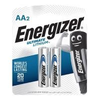 ราคา แท้ 100 Energizer Ultimate Lithium Battery AA AAA Pack2 ถ่านลิเธี่ยม AA AAA แพ็ค 2 ก้อน Energizer L91 RP2 (19567359551)