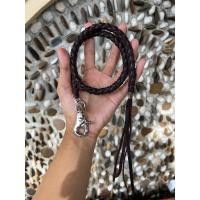 ราคา สายหนังวัวถัก สายถักคล้องกระเป๋าหนัง สายถักหนัง สายคล้องกระเป๋าสตางค์ สายคล้องกางเกง หนังแท้100 ความยาว55 60cm (11230317705)