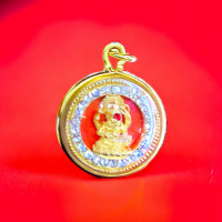 ราคา จี้พระพิฆเนศ สีพระประวันเกิด พระประจำวัน สีประจำวันเกิด ทรงกลมกรอบสีประจำวัน พระพิฆเนศ คเนศ พระคู่บ้าน ชุบทองไมครอน (19410827269)