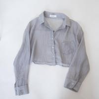 ราคา avocado เสื้อเชิ๊ตครอป เสือเชิ๊ค รุ่น Avo Pejoy crop shirt avocado simplewear (20170563017)