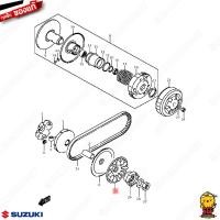 ราคา ใบพัดขับสายพานหน้า ตัวใน FAN FIXED DRIVE แท้ Suzuki Address 110 Nex 110 Crossover (19918671822)