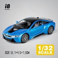 ราคา รถบรรทุกโมเดลรถยนต์หล่อเหล็ก I8รถ BMW สำหรับยานพาหนะ Kids Toys สะสมงานอดิเรก (19706331225)