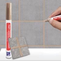 ราคา ให้ร่องยาแนวขายใหม่ปากกายาแนว ร่องกระเบื้อง ซ่อมรอยสีกระเบื้อง ปากกายาแนวร่องกระเบื้อง สีเนียน แห้งไว กันน้ำ (16198813939)