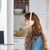 ราคา Logitech H390 ชุดหูฟังพร้อมไมค์ ชนิดครอบหู ระบบเสียงสเตอริโอ และไมค์ตัดเสียงรบกวน เชื่อมต่อด้วย USB A for PC laptop (20018662421)