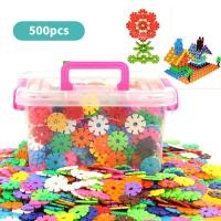 ราคา IQANGEL ตัวต่อเกล็ดหิมะ จิ๊กซอว์ตัวต่อหลากสี เกล็ดหิมะ ตัวต่อ ตัวต่อเด็กเล่น เสริมพัฒนาการด้านสมาธิ จินตนาการและการจดจำเรื่องสีสร้างเสริมพัฒนาการเด็กของเล่นสำหรับเด็ก (19575088522)