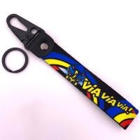 ราคา แบรนด์ รถจักรยานยนต์สายรัดที่ทนทานพวงกุญแจพวงกุญแจรถ Motocross Webbing พวงกุญแจพวงกุญแจ Badge พวงกุญแจ Honda Yamaha KTM Kawasaki (8409422590)