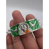 ราคา เลสรวยปลดหนี้ 4บาท เนื้อชุบเงินลงยาเขียว จีวรเหลือง งานสวยเหมือนเนื้อเงินแท้ๆ หลวงพ่อพัฒน์ปุญญกาโมวัดห้วยด้วน เหรียญสวยรับประกันแท้ (11572702217)