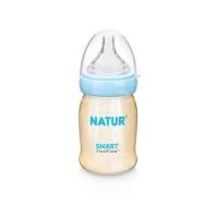 ราคา Natur Smart FlexiFlow PES ขวดนมคอกว้างสีชา 5oz 1 ขวด พร้อมจุกไซร์ S (20495333761)