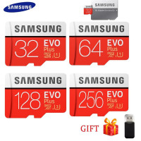 ราคา Samsung Memory card EVO PLUS Memory Card With Conversion SD card holder High Speed 100 MB U3 TF card UHS I 16GB 32GB 64GB 128GB 256GB 512GB 1TB micro sd card (18875045859)