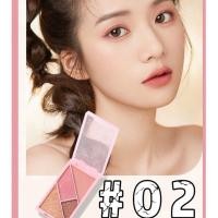 ราคา พาเลทตา พาเลทอายแชโดว์ อายแชโดว์พาเลท อายแชโดว์เนื้อแมท อายแชโดว์ประกายมุก4 สี 5205 (20736433129)
