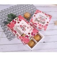 ราคา กล่องขนม แบบมีหูหิ้ว มีช่องแบ่ง 4 6 ช่อง แพ็ค 1 กล่อง มีหลายลาย กล่องกระดาษ กล่องขนมเปี๊ยะ กล่องขนมคุกกี้ Boxforbake (18228368554)