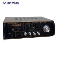 ราคา Soundmilan แอมป์ขยายเสียง Bluetooth รุ่น AV 3343 ใช้งานได้ 2 ระบบ DC12V AC220V เครื่องขยาย 2800W P M P O (20508338841)