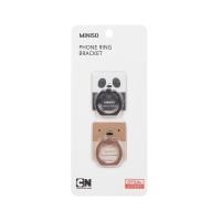 ราคา MINISO แหวนติดโทรศัพท์ทรงสี่เหลี่ยม We Bare Bears (875896971)
