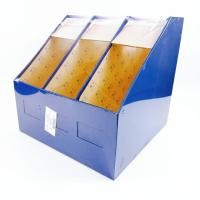 ราคา กล่องใส่เอกสารสีพื้น 3 ช่อง สำหรับจัดเก็บเอกสาร กล่องใส่เอกสาร กล่องเก็บเอกสาร (4181978229)