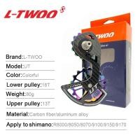 ราคา ชุดลูกรอกตีนผีเซรามิกคาร์บอนไฟเบอร์รอกวงล้อขนาดใหญ่13T 18T สำหรับ Shimano L TWOO 105 R7000น้ำหนักเบา94G สีสันสดใส R8000 (13735668592)