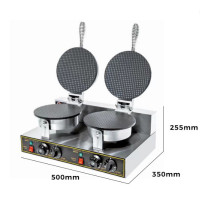 ราคา เครื่องทำวาฟเฟิลไข่ waffle makers เครื่องทำวาฟเฟิล 1400wเครื่องทำไข่ เปลือกไอศกรีม เครื่องทำไอศครีมโคน (19922935735)