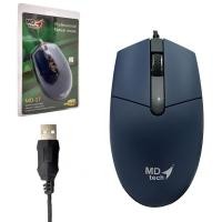 ราคา MD TECH เมาส์ เมาส์มีสาย ตัวใหญ่พอดีมือ ใช้ดี ทน MD 17 PROFESSIONAL OPTICAL MOUSE (3009278528)
