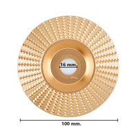 ราคา จัดส่งที่รวดเร็ว 85mm 100mm ใบเจียร์ไม้ ใบขัดองศา แบบโค้ง แบบเรียบ ใบขัดไม้ ใบเจียร์แกะสลัก บุ้งขัดไม้ใบขัดองศาไม้ ตะไบขัดไม้ เครื่องเจียร์ลูกหมู จานเจียรขัดไม้ (20526614393)