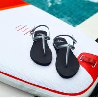 ราคา HOT CHO I CE รองเท้าแตะรัดส้นหญิง ดำรัดส้นเงิน เพชร2 รองเท้าแตะยางพารา นุ่ม ใส่สบาย ไม่กัดเท้า (5996818528)