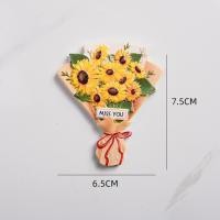 ราคา ดอกไม้ช่อ3d สติ๊กเกอร์แม่เหล็กติดตู้เย็นสติกเกอร์รูปลอกแม่เหล็กติดตู้เย็นเรซิ่นสำหรับการตกแต่งบ้าน (17159606245)