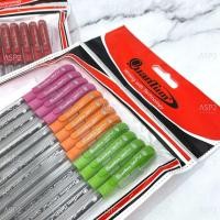 ราคา ปากกาลูกลื่น ควอนตั้ม Quantum GeloPlus Spirit 1233 0 5 มม สีน้ำเงิน ดำ แดง แพ็คละ 12 ด้าม (10259901812)