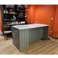 ราคา 99HomeStore ไอส์แลนด์ครัว โต๊ะกลางครัว ทอปหินสังเคราะห์ ก80 ย180 ส90 (19769012429)