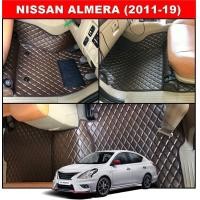 ราคา พรมปูพื้นรถยนต์ NISSAN ALMERA 2011 19 ยางปูพื้นรถEVA ลายDIAMOND 12ชิ้น เต็มคัน (4626264133)