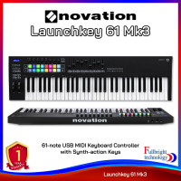 ราคา Novation Launchkey 61 MK3 มาพร้อมกับ Hardware และ Software มากมาย สามารถเชื่อมต่อได้ทั้ง PC และ Mac รับประกันศูนย์ไทย 1 ปี (696332423)