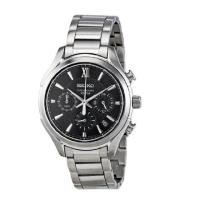 ราคา Karnvera Shop นาฬิกาข้อมือชาย Seiko Chronograph Mens Watch SSB019P1 (615434957)