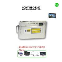 ราคา Sony Cyber shot DSC T200 Camera Slim 8 1MP Full HD movie กล้องมือสองเลนส์ดี Carl Zeiss 5X Lens Large 3 5 LCD Touch usedพร้อมใช้ (20429097614)
