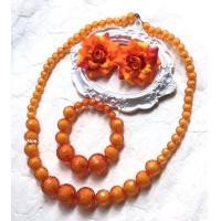 ราคา ชุดเครื่องประดับย้อนยุค3ชิ้นต่างหูกุหลาบแบบหนีบ สร้อยทองกวาว สร้อยวนิดา สร้อยลูกปัด ธีมมนต์รักลูกทุ่งสงกรานต์ ลอยกระทง (784300821)