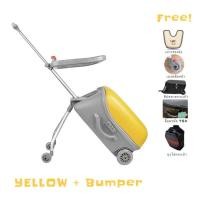 ราคา Q Box กระเป๋าเดินทางเด็กนั่งได้ นำขึ้นเครื่องบินได้ (20562381215)