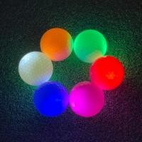 ราคา Golf Ball Night ลูกกอล์ฟกลางคืน Blue Green Red White Pink Orange GBN001 (3912834605)