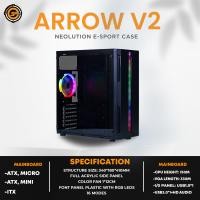 ราคา Neolution E Sport Gaming Case Arrow V 2 เคสคอมพิวเตอร์มีไฟ (19727962590)