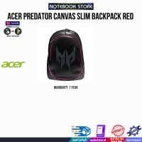 ราคา ACER Predator Canvas Slim Backpack Red ประกัน 1Y (20476983401)