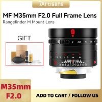 ราคา 7artisans 7 artisans M35mm F2 0 Full Frame Portrait Prime Lens For Leica M mount M M2 M3 M11 M10R M10P M10 M9P M P M7 Cameras (17049180740)