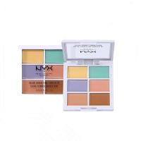 ราคา ส่งไว คอนซีลเลอร์ NYX Professional Makeup Color Correcting Concealer Palette 6สี แต่งหน้าสีคอนซีลเลอร์ปกปิดรอย (19419691126)