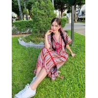 ราคา ชุดเดรส ผ้าทอนากา ผ้านิ่มใส่สบาย น่ารักๆ พร้อมส่ง (20231592418)