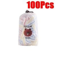 ราคา ผ้าคลุมฟิล์มรักษาความสด PE เกรดอาหารพลาสติกห่ออาหารแบบใช้แล้วทิ้งอเนกประสงค์100ชิ้น (19583090754)