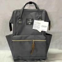 ราคา Anello ของแท้ 100 มีป้ายกันปลอม PU Leather Backpack กระเป๋าเป้สะพายหลัง เป้ รุ่นหนังพียู (20344949020)