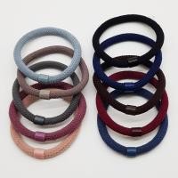 ราคา ยางรัดผม ยางมัดผม ผ้ายืดวงใหญ่ คละสี (9434754764)