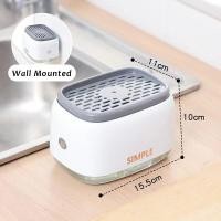 ราคา JustLiving กล่องของเหลวล้างจานแบบแม่พิมพ์กดตู้จ่ายสบู่ในครัว1ชิ้นผงซักฟอกครัวล้างจานแบบสองชั้นมือกดขวดโฟมอุปกรณ์ที่ใช้ในครัวภาชนะล้างจาน (19593714619)