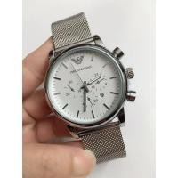 ราคา ได้รับการรับรองสินค้า2022ผู้ชายนาฬิกากีฬานาฬิกาควอตซ์ผู้ชายหรูหรา Armani แบรนด์นาฬิกาข้อมือโครโนกราฟกันน้ำสบายๆนาฬิกาปรับสายสแตนเลส (16519082982)